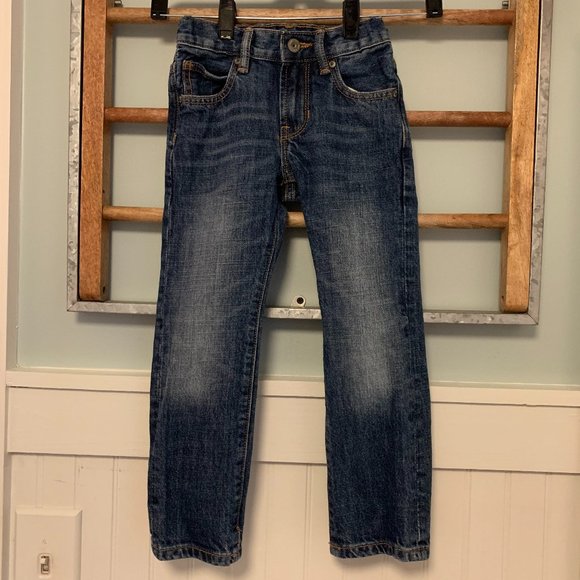 Gap Kids slim straight fit jeans boys size 5 denim - Picture 1 of 3